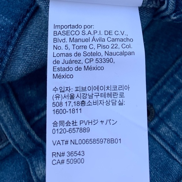 NWOT Calvin Klein Jean Denim Jeans Mini Skirt Sz 8 - Picture 9 of 12